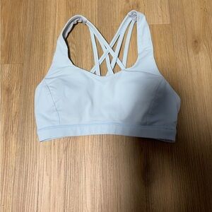 lululemon Free to Be Serene Sports Bra 4 Iced Milk